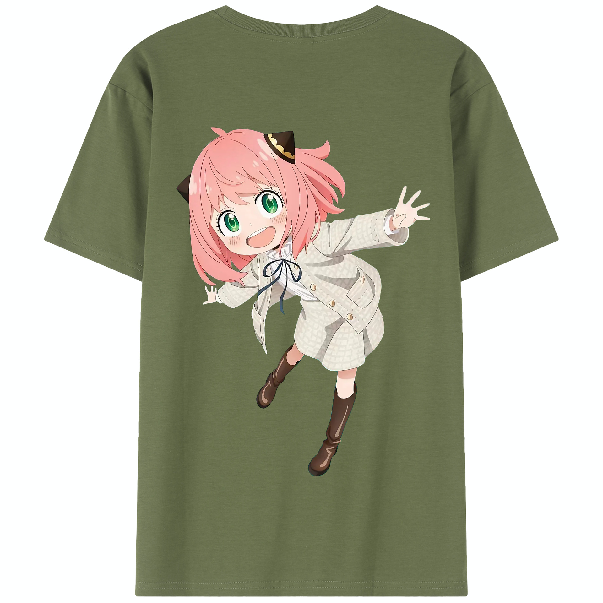 （画像用） SPY×FAMILY间谍家家酒 綿100％半袖Tシャツ（背面プリント）